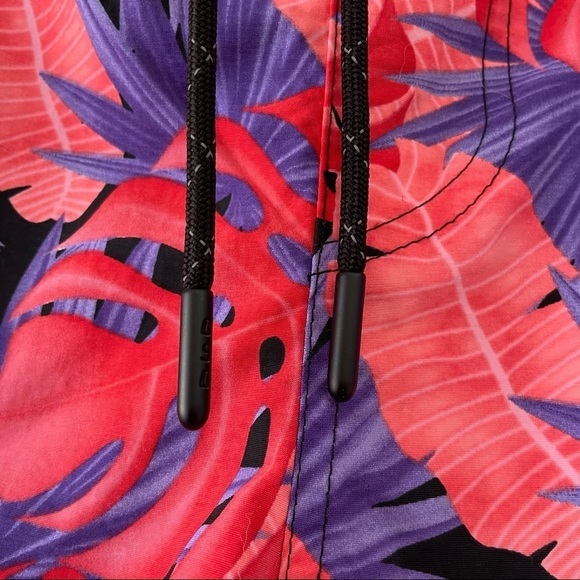 Mens 2X Tropical Swim Trunks - Picture 6 of 9